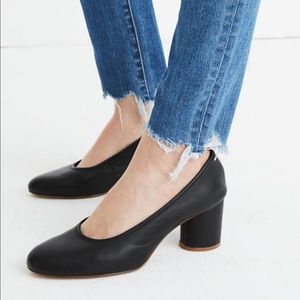 Madewell Reid Pumps Black 6.5